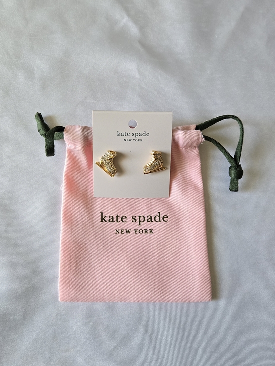kate spade Jewelry - kate spade NWT Snow Day Stud Earrings with Dust Bag